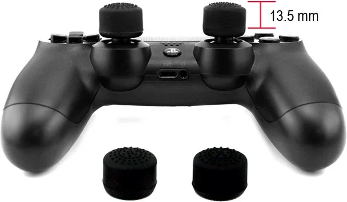 JCTec Frogger Thumbstick Silicons - 8 caps voor PS4, PS5 en Xbox Controllers