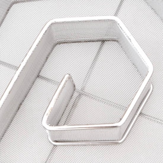 vidaXL-Rookgenerator-koud-6-hoekig-22,5-cm-roestvrij-staal