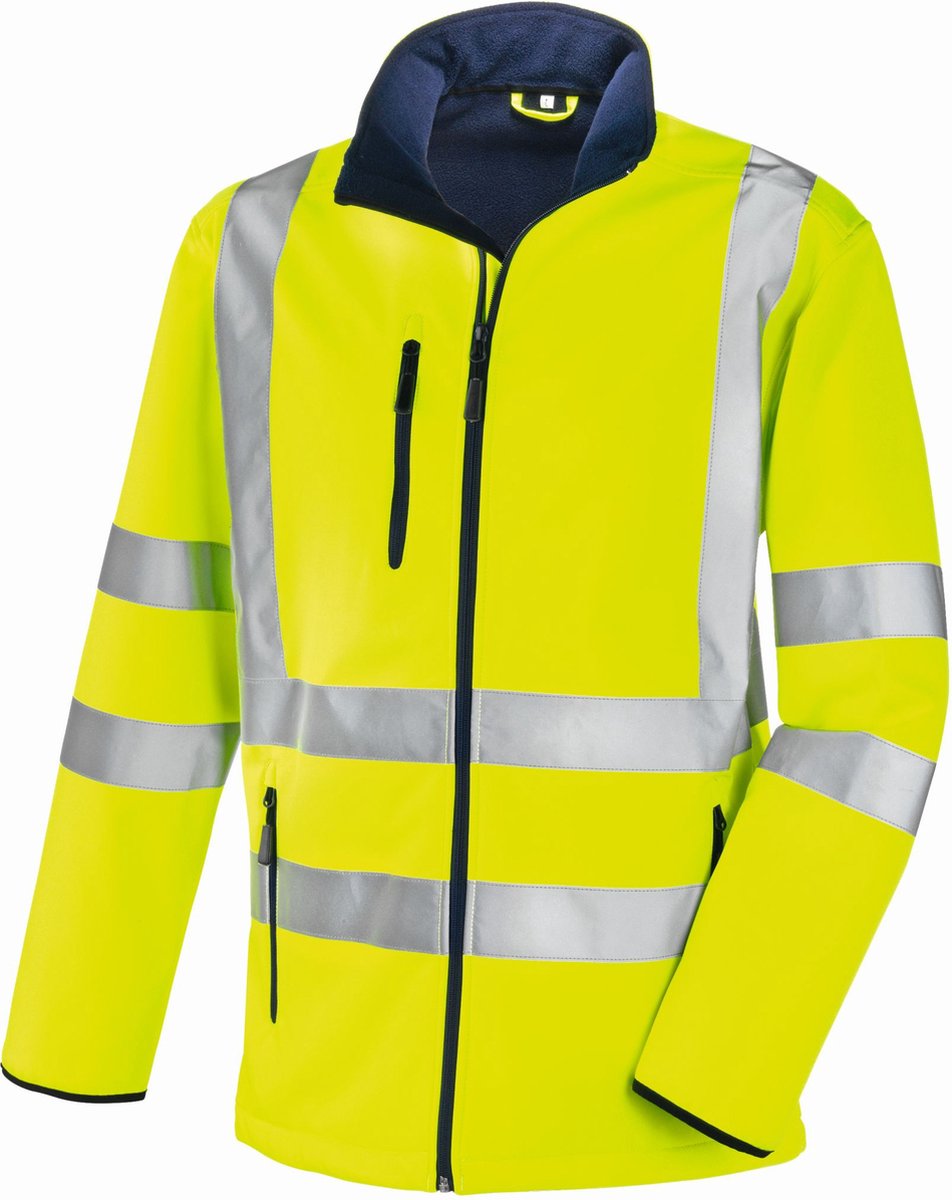 teXXor Warn-Wetterschutz-Softshelljacke Niagara Leuchtgelb-XL