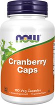 Supplementen - Cranberry 700mg - Vegan - 100 Capsules - Now Foods