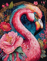Luca-S Flamingo Fantastico borduren (pakket) BU5036