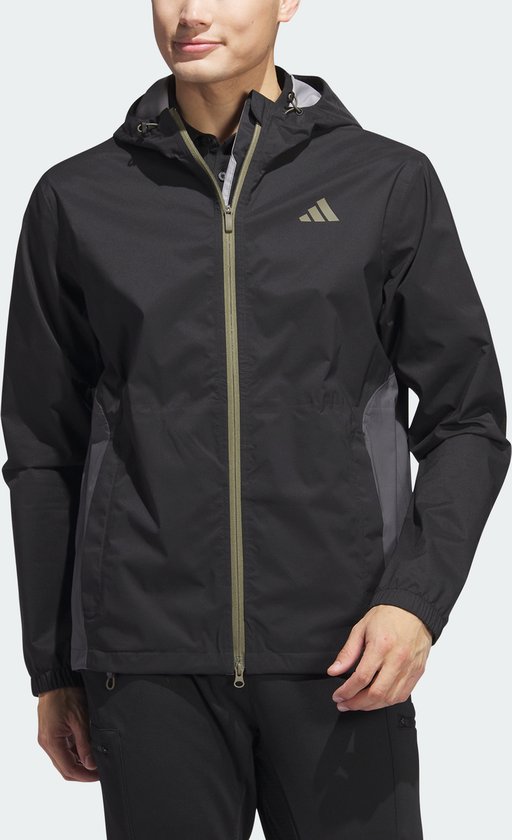 adidas Performance RAIN.RDY Jack - Heren - Zwart- XS van adidas — afbeelding 5