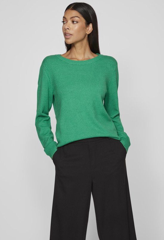 Tuli O Neck L S Knit Top Birch
