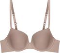Nude push-up beha met rechte bandjes.