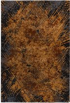 Picasso Creation Vloerkleed Vintage Tapijten Woonkamer - Multi / Goud- 80x150 CM
