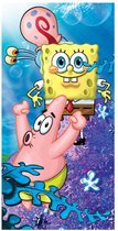 Spongebob Squarepants Strandlaken - - 70x140 cm - Blauw