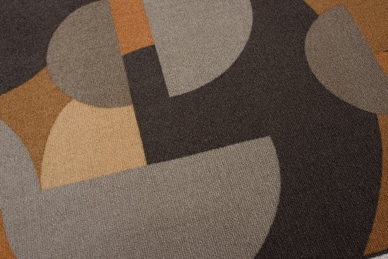 Tapiso – tapis de couloir en caoutchouc antidérapant, marron, Beige, pour couloir, salon, taille 100x300