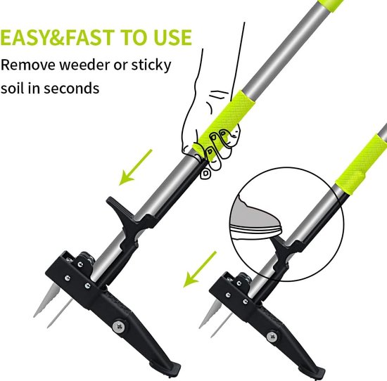 Ergonomische Stand-up Wieden met 4 Klauwen - 40-47 Inch Weegverwijderaar van Merkloos	 — afbeelding 5