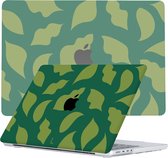 Lunso Geschikt voor MacBook Pro 16 inch M1/M2 (2021-2023) cover hoes - case - Autumn Leaves