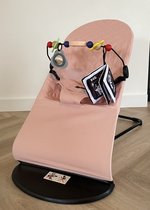 Bol.com JAXX- wipstoel-roze-met-speelboog-knisperboekje-babystoel-baby swing-schommelstoel baby-baby bouncer- wipstoel baby-baby... aanbieding