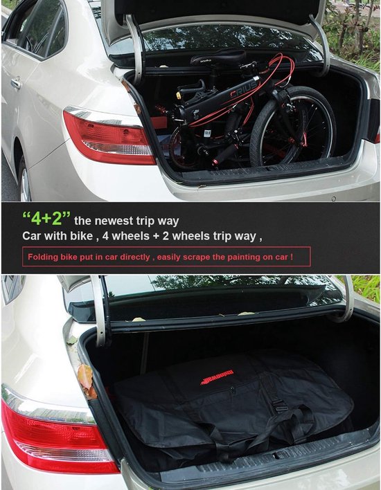 LVNRIDS Opvouwbare fiets reizen transporttas 26 inch fiets opslag