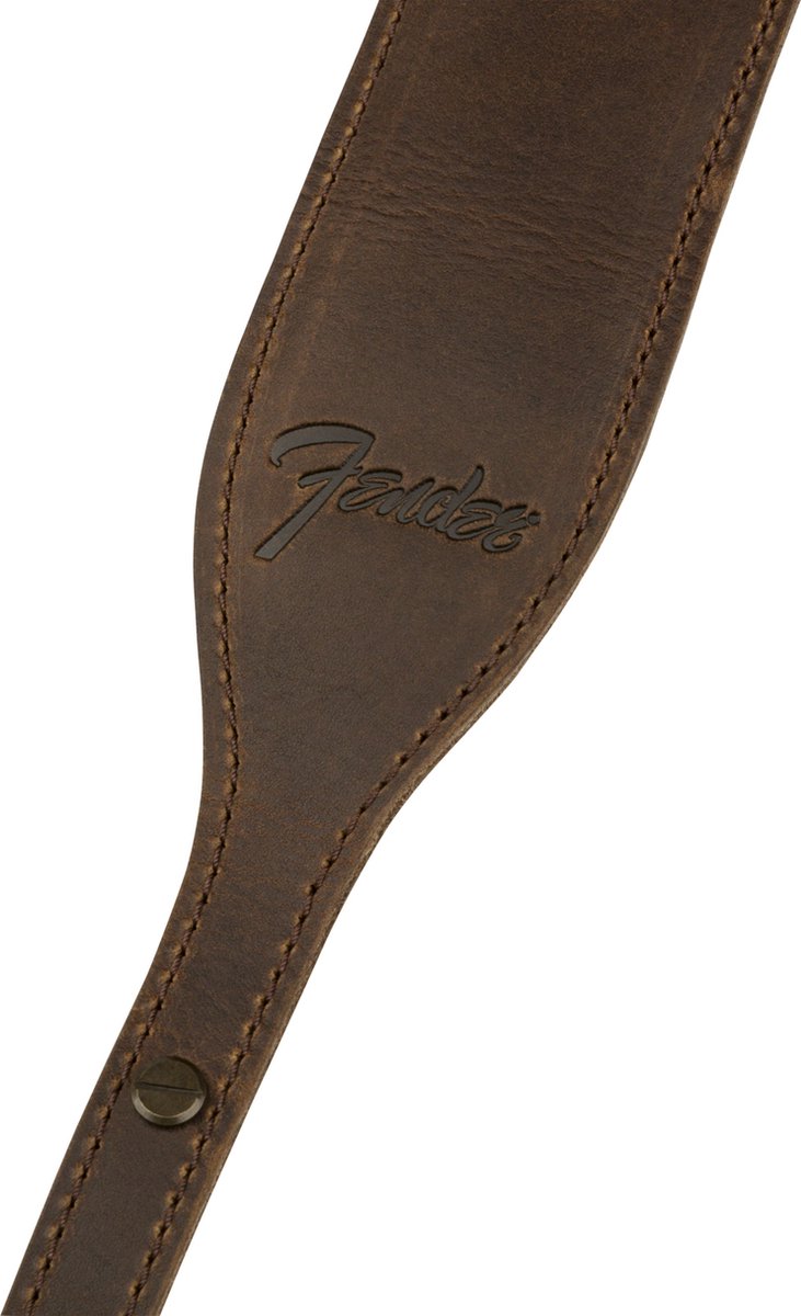 Fender Paramount Brown Leather Banjo Strap model # 0990614021