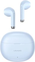 USAMS YO17 - Draadloze Bluetooth 5.3 Oordopjes Headset met ANC Actieve Ruisonderdrukking - 35dB Hybride Hoofdtelefoon - Blauw