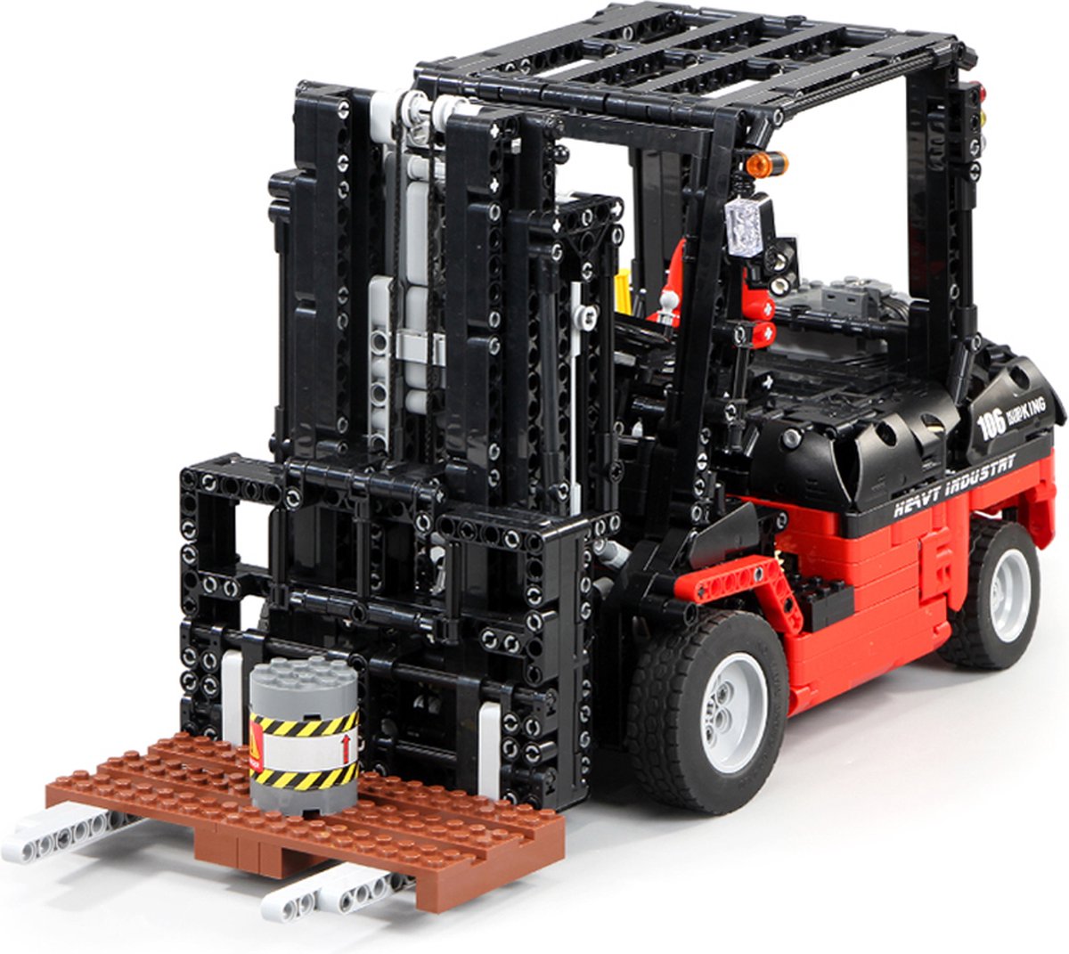 DW4Trading Vorkheftruck 2,4 Ghz Draadloos Bestuurbaar met 5 Motoren - 1743 Stuks - Compatibel met Grote Merken