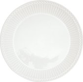 GreenGate Assiette petit-déjeuner Alice blanc Ø 23 cm | Vaisselle Wit