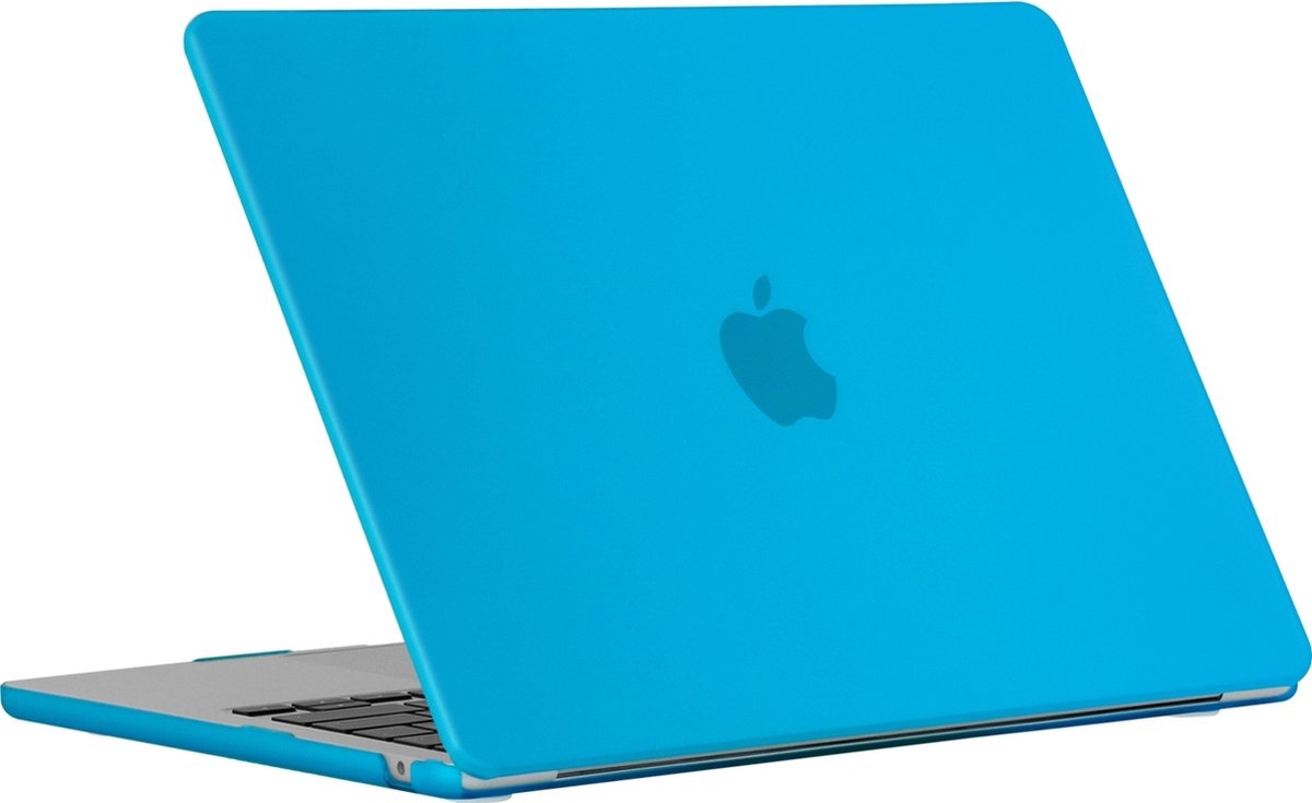 Mobigear - Laptophoes geschikt voor Apple MacBook Air 15 Inch (2023-2024) Hoes Hardshell Laptopcover MacBook Case | Mobigear Matte - Blauw - Model A2941