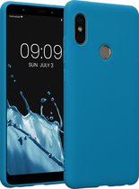 kwmobile telefoonhoesje geschikt voor Xiaomi Redmi Note 5 (Global Version) / Note 5 Pro - Hoesje voor smartphone - Back cover in Caribisch blauw