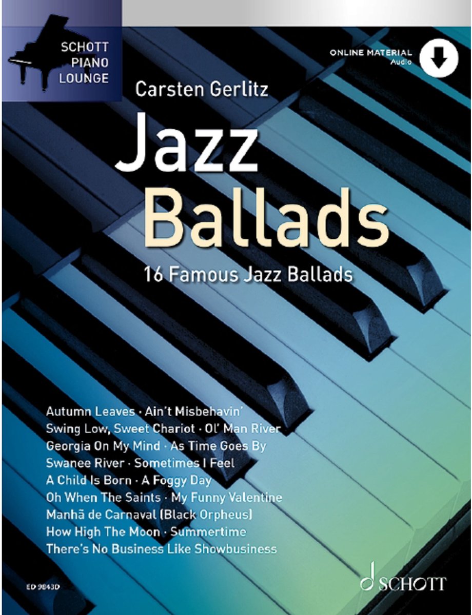 Schott Music Jazz Ballads - Piano - Songboek voor toetsinstrumenten