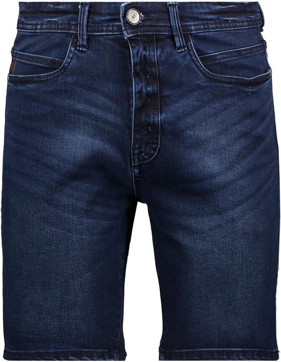 Donders Broek Jeans Short 76759 781 Dark Marine Mannen Maat - W38