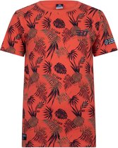 Indian Blue jongens t-shirt Leaves Red Orange