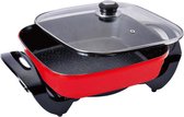 Dessini Regina elektrische pan - pannenset - pannen - zwart - tot 250 graden - 1500W