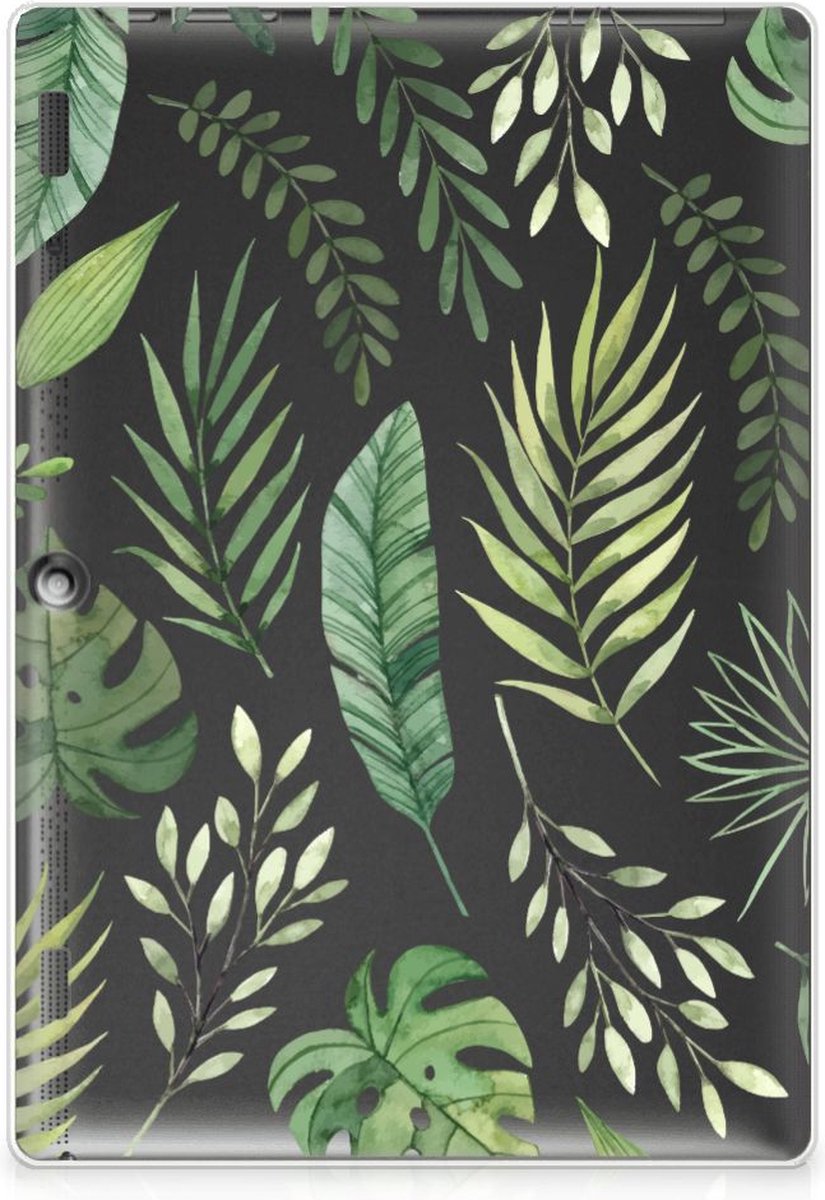 Lenovo Tab 10 | Tab 2 A10-30 Siliconen Hoesje Leaves