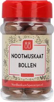 Van Beekum Specerijen - Nootmuskaat Bollen - Pot 160 gram