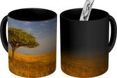 Magische Mok - Foto op Warmte Mok - De Savanne van het Nationaal park Serengeti in Tanzania - 350 ML - Uitdeelcadeautjes