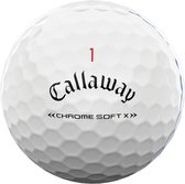 Callaway Chrome Soft-X Triple Track 2022 Golfballen - Wit - 12 Stuks