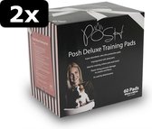 2x POSH PUP TRAINING PADS 60X60CM 60ST