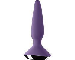 Satisfyer plugvibrator met app-bediening, Plug-ilicious 1, waterdicht, huidvriendelijke siliconen