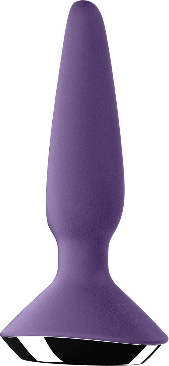 Satisfyer plugvibrator met app-bediening, Plug-ilicious 1, waterdicht, huidvriendelijke siliconen