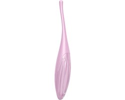 Satisfyer Twirling Joy, tipvibrator met app-bediening, waterdichte, huidvriendelijke siliconen