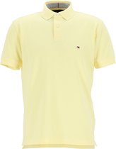 Tommy Hilfiger 1985 Regular Fit polo - citroen geel - Lemon Twist -  Maat: XL