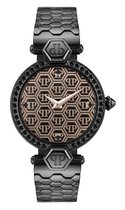 Philipp Plein Plein Couture PWEAA0921 Horloge - Staal - Zwart - Ø 32 mm