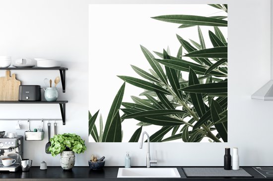 Stickers muraux - Nature - Plantes - Feuilles - 120x120 cm - Film Adhésif XXL