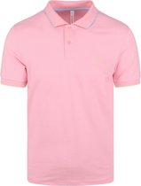 Sun68 - Polo Roze - Modern-fit - Heren Poloshirt Maat XL