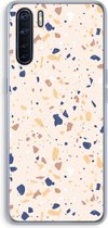 Case Company® - Oppo A91 hoesje - Terrazzo N°23 - Soft Cover Telefoonhoesje - Bescherming aan alle Kanten en Schermrand