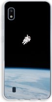 Case Company® - Samsung Galaxy A10 hoesje - Alone in Space - Soft Cover Telefoonhoesje - Bescherming aan alle Kanten en Schermrand