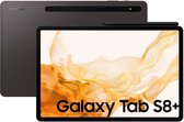 Touchscreen tablet - SAMSUNG Galaxy Tab S8+ - 12,4 - 8GB RAM - 256GB opslag - Antraciet - WiFi - S Pen inbegrepen