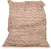 Sleepy Dreams Zitzak Volwassenen & Kinderen - Bont - 100x150cm - Beige