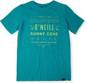 O'Neill T-Shirt Boys Muir Tile Blue 128 - Tile Blue 100% Katoen Round Neck