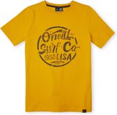 O'Neill T-Shirt Boys Surf Old Gold 152 - Old Gold 100% Katoen Round Neck