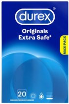 2x Durex Condooms Extra Safe 20 stuks