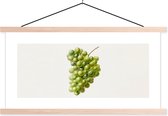 Porte-affiche avec affiche - Affiche scolaire - Raisin - Grappe - Nourriture - 120x60 cm - lattes vierges