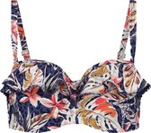 Botanic Beauty bandeau bikinitop Multicolor maat 42C (85C)