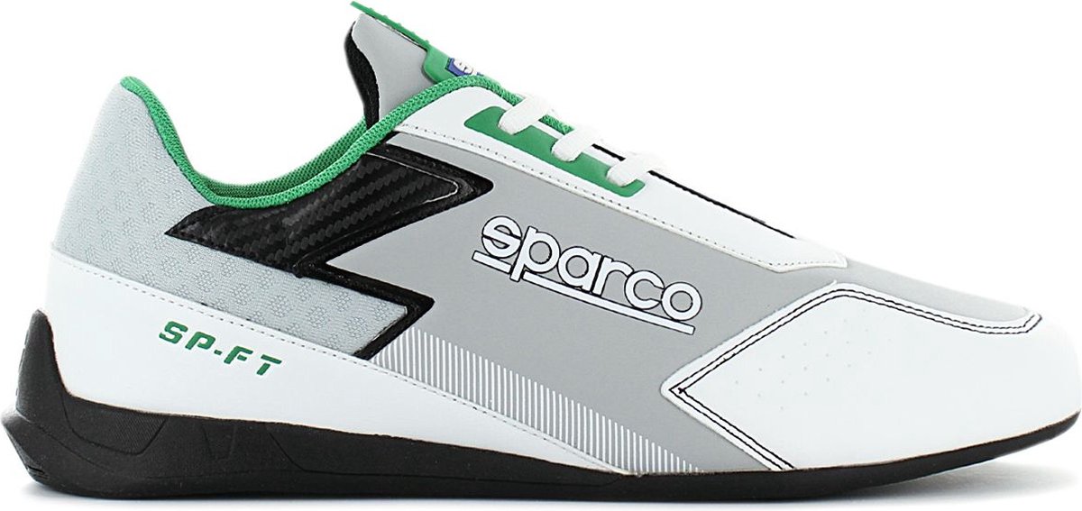 SPARCO Fashion SP-FT - Heren Motorsport Sneakers Sport Casual Schoenen Wit - Maat EU 42