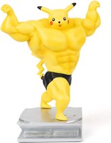 Pokémon Pikachu Bodybuilder - Pokémon Speelgoed Pop - Pokémon Beeld