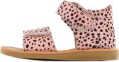 Sandalen | Meisjes | Pink Black Dots | Leer | Shoesme | Maat 25