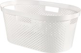 Curver Infinity wasmand dots 40L - 100% recycled wit